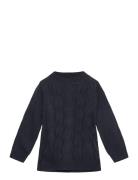 Nmfvibbi Ls Knit N1 Tops Knitwear Pullovers Navy Name It