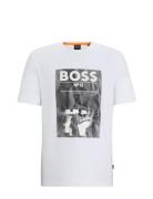 Te_Bossticket Tops T-shirts Short-sleeved White BOSS