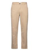 Kody Aoe Twill Pants Bottoms Jeans Regular Beige Les Deux