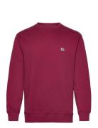 Plain Crew Sws Tops Sweat-shirts & Hoodies Sweat-shirts Red Lee Jeans