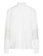 Sc-Netti Tops Blouses Long-sleeved White Soyaconcept