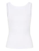 Drewgz Sl Reversible Top Tops T-shirts & Tops Sleeveless White Gestuz