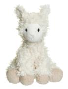 Lama, Liam Toys Soft Toys Stuffed Animals White Teddykompaniet