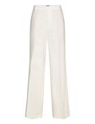 Linen Wide-Leg Pant Bottoms Trousers Wide Leg White Polo Ralph Lauren