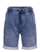 Shorts Sweat Denim Bottoms Shorts Blue Minymo