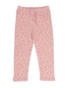 Uv-Long Pants Pink Leo 01 110/116 Bottoms Sweatpants Pink Geggamoja