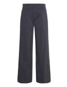 Philine-M Bottoms Trousers Straight Leg Blue MbyM