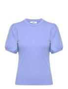 Johanna Tee Tops T-shirts & Tops Short-sleeved Blue Minus