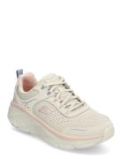 Womens D'lux Walker 2.0 Lave Sneakers Cream Skechers