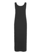 Pcluna Sl Maxi Dress Sa Bc Maxikjole Festkjole Black Pieces