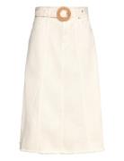 Skirt Tinna Designers Knee-length & Midi Cream Ba&sh