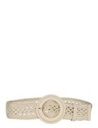 Pcarta Waist Belt Sww Belte Beige Pieces