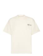 Wbbose Tech Tee Tops T-shirts Short-sleeved White Woodbird