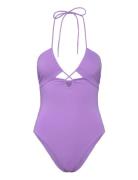 Swimsuit Bianca Badedrakt Badetøy Purple Lindex