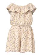 Nmfvinaya Ss Playsuit Jumpsuit Cream Name It