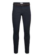 Aop Superflex Chino Pants Bottoms Trousers Chinos Navy Lindbergh