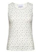 Riju Tanktop Tops T-shirts & Tops Sleeveless Cream Noella