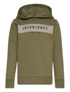 Jcoplanet Sweat Hood Fst Jnr Tops Sweat-shirts & Hoodies Hoodies Green...