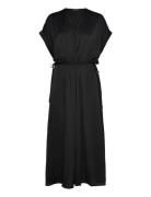 Acaciabbgalina Dress Maxikjole Festkjole Black Bruuns Bazaar