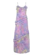 Charliecras Dress Maxikjole Festkjole Purple Cras