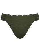 Scallop Rio B Swimwear Bikinis Bikini Bottoms Bikini Briefs Khaki Gree...