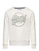 Jjminds Sweat Crew Neck Jnr Tops Sweat-shirts & Hoodies Sweat-shirts G...