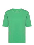 T-Shirt 1/2 Sleeve Tops T-shirts & Tops Short-sleeved Green Gerry Webe...