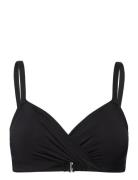 Perfect Swimsuit Underwire Triangle Bra Top Bikinitopp Black Etam