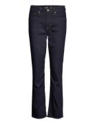 Mid-Rise Straight Jean Bottoms Jeans Flares Blue Lauren Ralph Lauren