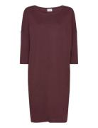 Milasz R-N Dress Knelang Kjole Burgundy Saint Tropez