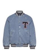 Letterman Denim Jacket Ch7011 Dongerijakke Denimjakke Blue Tommy Jeans