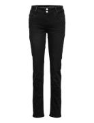 35 The Regitze 100 High Straight X Bottoms Jeans Straight-regular Blac...