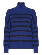 Tenleyiw Turtleneck Pullover Tops Knitwear Turtleneck Blue InWear