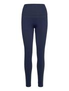 Bar Tights Sport Running-training Tights Blue Famme