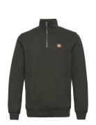 Basic Organic 1/2 Zip Sweat Tops Sweat-shirts & Hoodies Sweat-shirts K...