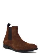 Pb10049 Støvletter Chelsea Boot Brown Playboy Footwear