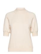 Anem Bbhalias Knit Tops Knitwear Jumpers Cream Bruuns Bazaar