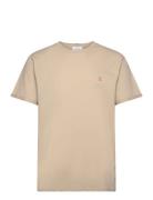 Nørregaard T-Shirt - Seasonal Tops T-shirts Short-sleeved Beige Les De...