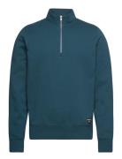 Centre Half Zip Sport Sweat-shirts & Hoodies Sweat-shirts Blue Björn B...