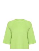 Ihboston Ms Tops Knitwear Jumpers Green ICHI