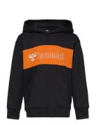 Hmlatlas Hoodie Sport Sweat-shirts & Hoodies Hoodies Black Hummel