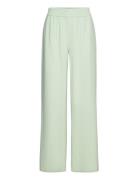 Vmcarmen Hw Wide Pull-On Pant Noos Bottoms Trousers Wide Leg Green Ver...