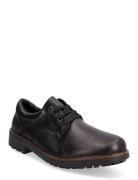 F4611-00 Shoes Business Laced Shoes Black Rieker