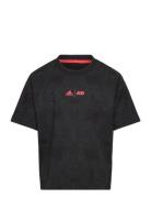 J Sw Zne T Tops T-shirts Short-sleeved Black Adidas Sportswear