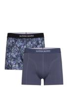 Premium Cotton Stretch Boxer 2P Boksershorts Navy Björn Borg