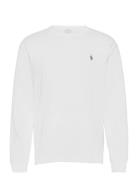 Classic Fit Heavyweight Jersey T-Shirt Tops T-shirts Long-sleeved Whit...