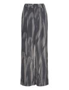 Abia Bottoms Trousers Wide Leg Grey Rabens Sal R