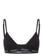 Dickies Triangle Bralette Lingerie Bras & Tops Soft Bras Bralette Blac...