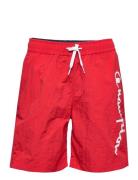 Beachshort Badeshorts Red Champion