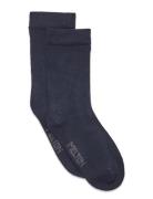 Bamboo Socks Sokker Strømper Navy Melton